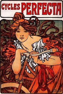 Cycles Perfecta by Alphonse Mucha